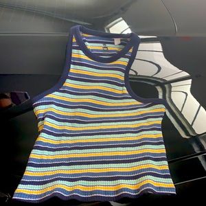 Stripes Racerback Tank Top